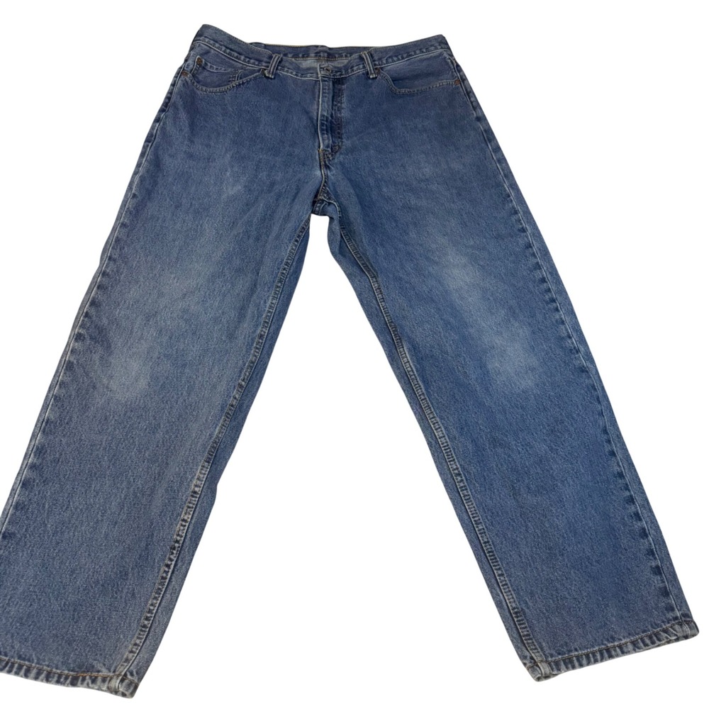 Levis 560 Comfort Fit Tapered Leg Jeans Mens 40x32 Medium Wash Blue Denim